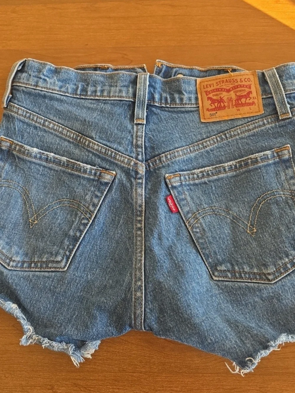Levis Girls Jean Shorts